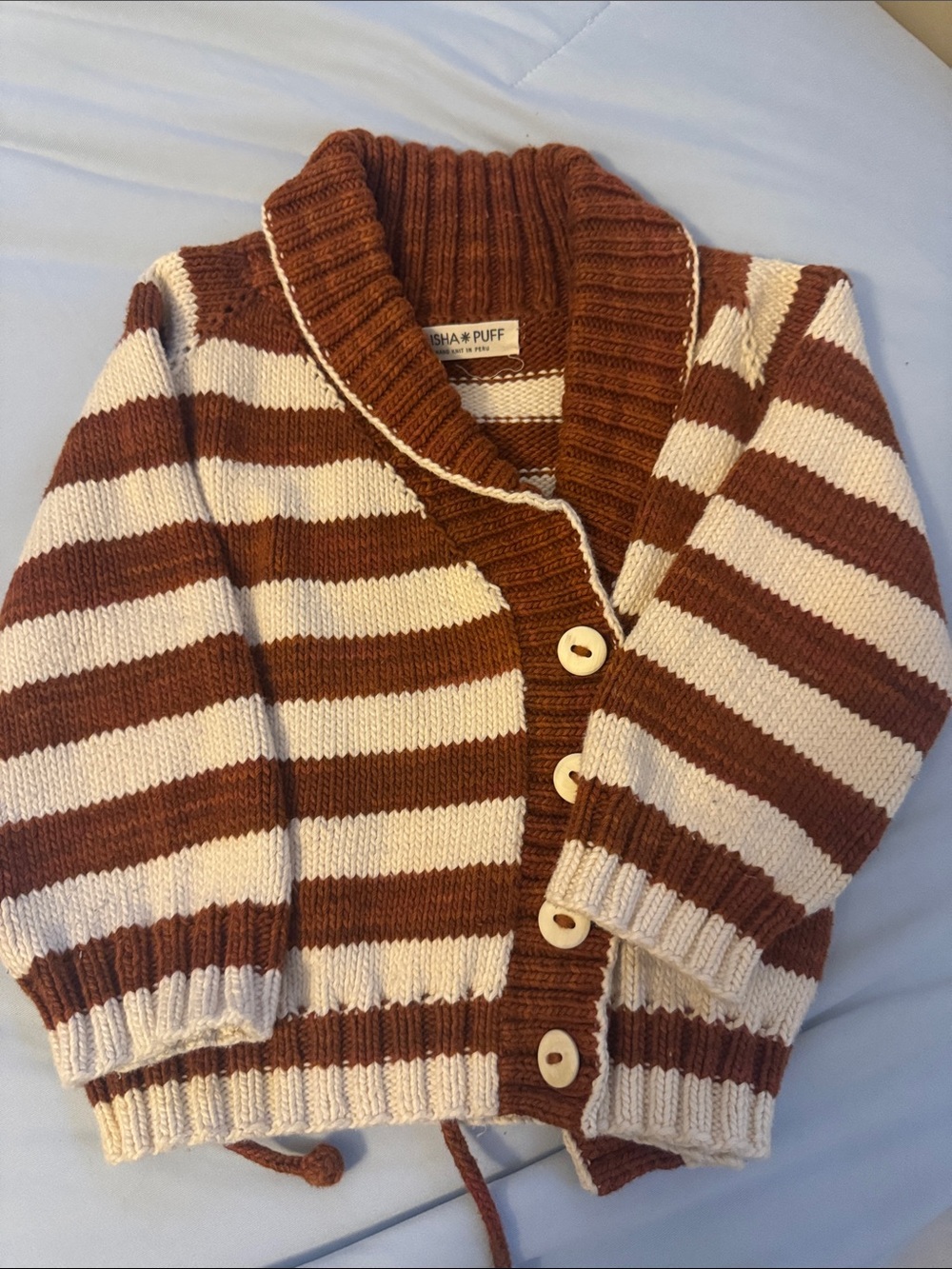 Misha and Puff size 2-3 year cardigan